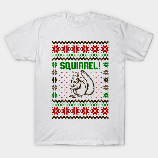 Squirrel Attacks The Griswold Family Ugly Sweater Squirrel Quote